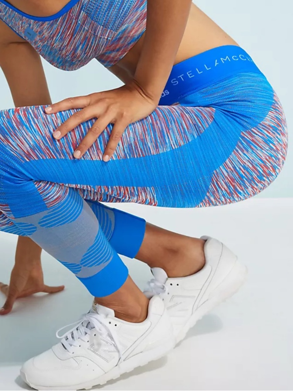 Stella McCartney x Adidas Seamless Spacedye Yoga Leggings Size XS